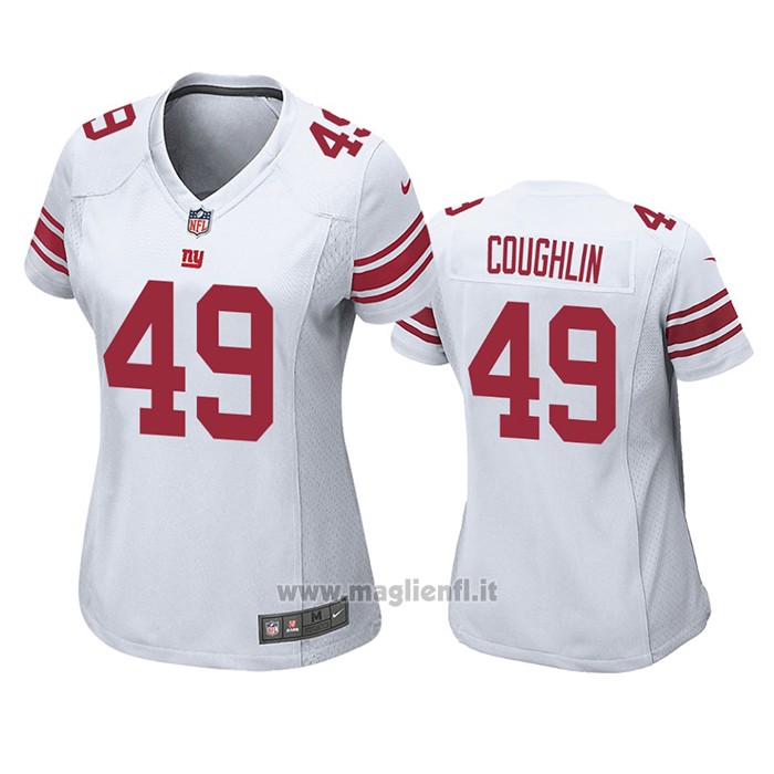 Maglia NFL Game Donna New York Giants Carter Coughlin Bianco